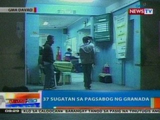 NTG: 37 sugatan sa pagsabog ng granada sa isang covered court sa Davao
