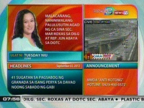 DB: Malacañang, naniniwalang palulusutin agad ng CA sina Sec. Roxas sa DILG at Rep. Abaya sa DOTC
