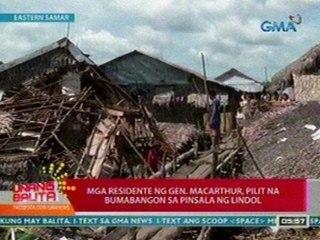UB: Mga residente ng Gen. Macarthur, pilit na bumabangon sa pinsala ng lindol