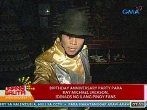 UB: Birthday anniversary party para kay Michael Jackson, idinaos ng ilang pinoy fans