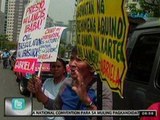 Militanteng grupo, ipinrotesta ang pagsusuri na nagsasabing walang overpricing sa petrolyo