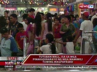 SONA: Tutuban mall, isa sa mga pinakadinarayo ng mga mamimili tuwing magpapasko