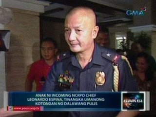 2 pulis na nagtangka umanong mangotong sa anak ng incoming NCRPO chief, inalis sa pwesto