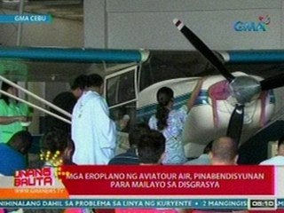 UB: Mga eroplano ng Aviatour Air, pinabendisyunan para mailayo sa disgrasya