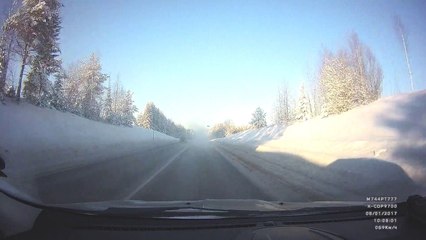 Attention aux nuages de fumée sur la route