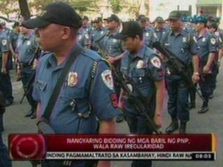 24 Oras: Nangyaring bidding ng mga baril ng PNP, wala raw iregularidad