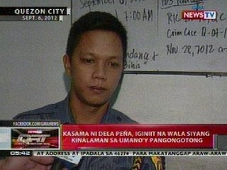 QRT:  Kasama ni Dela Pena, iginiit na wala siyang kinalaman sa pangongotong