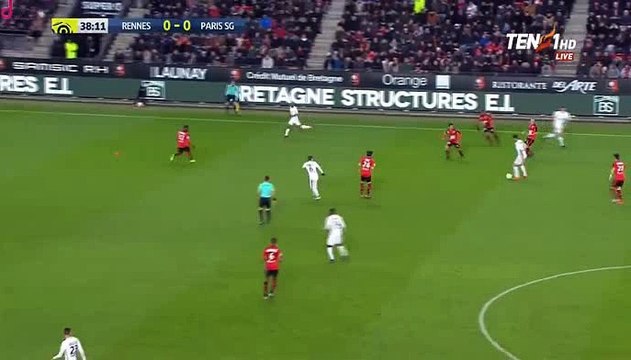 Julian Draxler Goal HD - Stade Rennais 0-1 PSG 14.01.2017