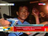 BT: Ilang pasahero sa Manila, na-stranded dahil sa baha