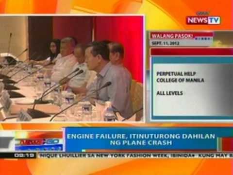 NTG: Pagbagsak ng eroplanong sinasakyan ni DILG Sec Jesse Robredo, walang foul play
