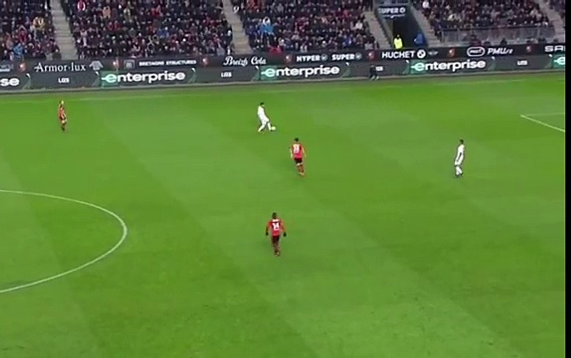 Goal DRAXLER. Rennes 0 - 1 PSG