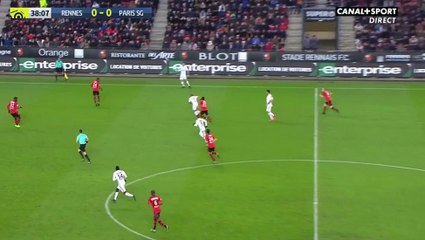 But de Julian Draxler - Rennes VS PSG (0-1)
