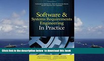 BEST PDF  Software   Systems Requirements Engineering: In Practice BOOK ONLINE