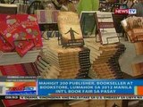 NTG: Mahigit 200 publisher, bookseller at bookstore, lumahok sa 2012 Manila Int'l Book Fair sa Pasay