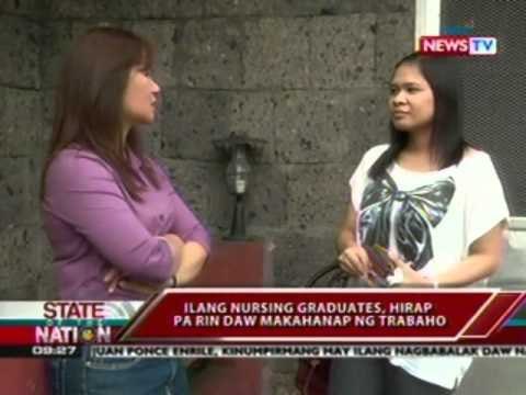 SONA: Ilang nursing graduates, hirap pa rin daw makahanap ng trabaho