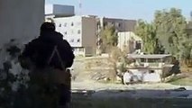 Raw  Iraqi Forces Battle for Mosul University