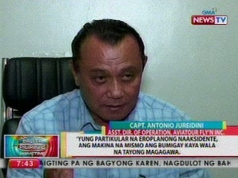 May-ari ng piper seneca plane na sinakyan ng yumaong Sec. Robredo, umapela sa kanilang suspensyon