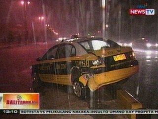 BT: 6 sugatan sa pagbangga ng multicab sa isang taxi sa Commonwealth Ave., QC