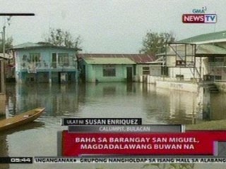 QRT: Baha sa Barangay San Miguel, magdadalawang buwan na