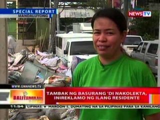 BT: Tambak ng basurang 'di nakolekta, inireklamo ng ilang taga Brgy. Hulo sa Mandaluyong