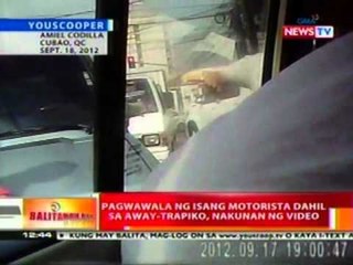 BT: Pagwawala ng isang motorista dahil sa away-trapiko, nakunan ng video