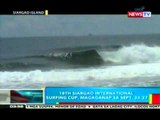 BP: Paghahanda para sa 18th Siargao International Surfing Cup
