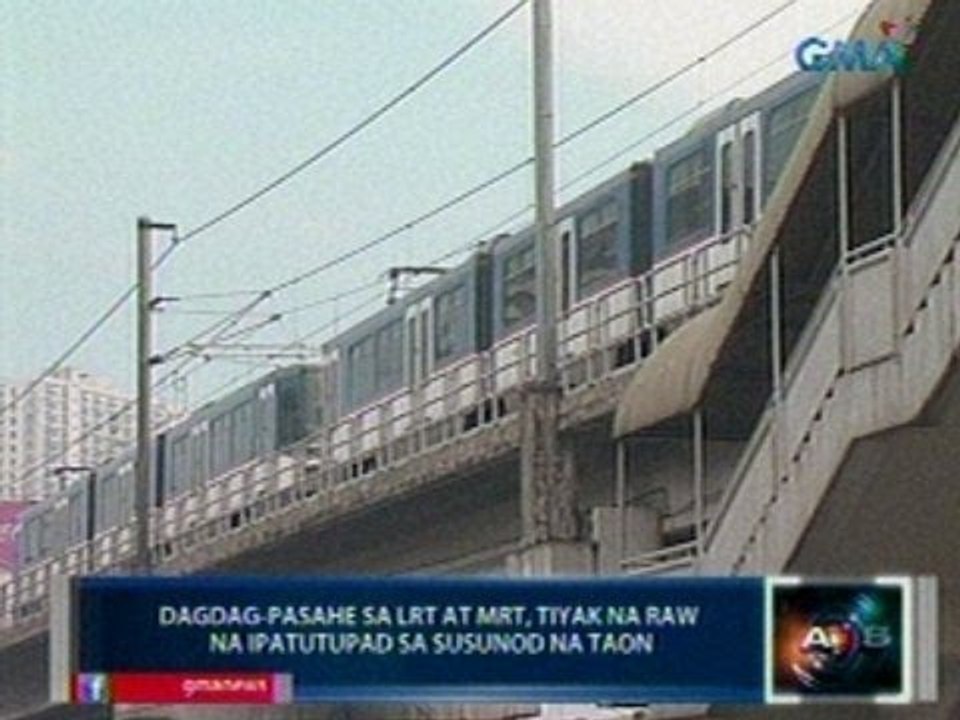 Saksi: Dagdag-pasahe sa LRT at MRT, tiyak na raw na ipatutupad sa susunod na taon