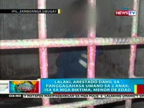 BP: Lalaki sa Zamboanga Sibugay, arestado dahil sa panggagahasa umano sa 2 anak