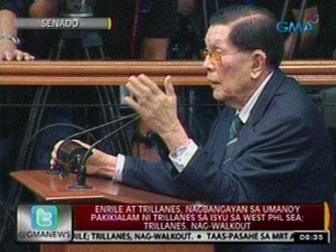 Umano'y pagmamadali ni Sen. Enrile na maipasa ang Camsur Bill, kinuwestyon ni Sen. Trillanes