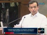 Saksi: Sen. Trillanes, nag-walkout sa session hall matapos makipagsagutan kay Sen. Enrile