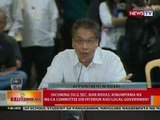 BT: Incoming DILG Sec. Roxas, kinumpirma na ng CA Committee on Interior and Local Government