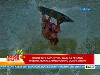 UB: Sonny Boy Bayugyug, wagi sa Penang International Skimboarding Competition