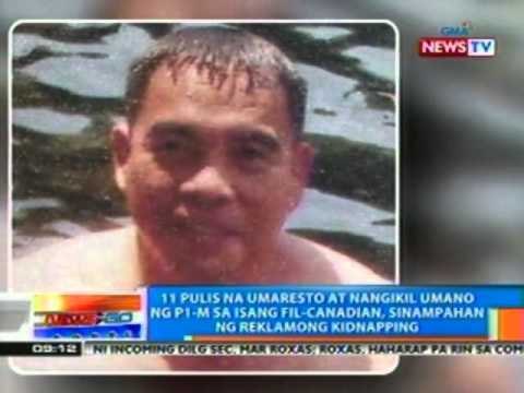 NTG: 11 pulis na nangikil umano ng P1-m sa isang Fil-Canadian, sinampahan ng reklamong kidnapping
