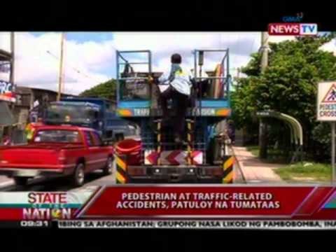 SONA: Pedestrian at traffic-related accidents, patuloy na tumataas