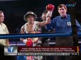 Pinoy boxer na si Froilan Saludar, panalo via unanimous decision kontra sa kalabang mehikano