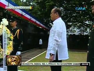 24 Oras: Martial law marker, inilagay sa Chino Roces Bridge