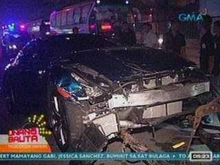 UB: 6 na taxi at 1 sportscar, nagkarambola sa Cubao, QC