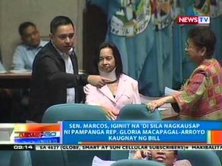 NTG: Sen. Marcos, naniniwalang 'di na maipapasa ang Nueva Camarines Bill bago ang filing