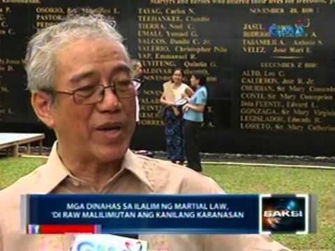 Saksi: Brgy. Saksi: Mga dinahas sa ilalim ng Martial Law, 'di raw malilimutan ang kanilang karanasan