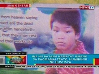 BP: Batang namatay sa pagmamaltrato ng kinikilalang lola sa GenSan, tila dumaan sa hazing