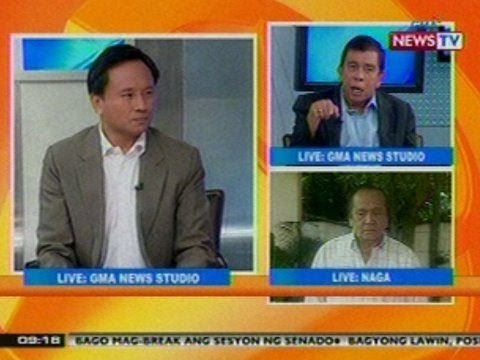 NTG: Panayam kay Rep. Arnulfo Fuentebella at Rep. Luis Villafuerte (Sept. 21, 2012)