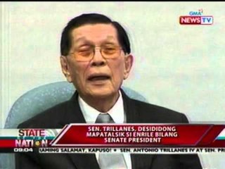 SONA: Sen.Trillanes, desididong mapatalsik si Enrile bilang Senate President