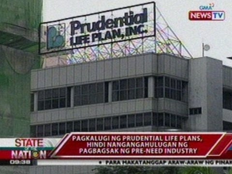SONA: Pagkalugi ng Prudential Life Plans, 'di nangangahulugan ng pagbagsak ng pre-need industry