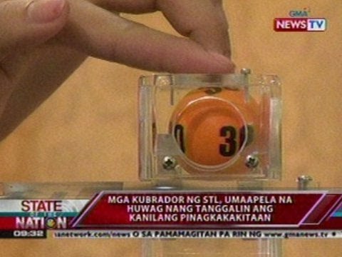 SONA: Mga kubrador ng STL, umaapela na huwag nang tanggalin ang kanilang pinagkakakitaan