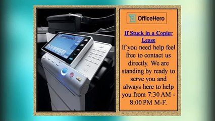 Get Finest Copier Rentals Service