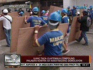 24 Oras: Ilang taga-Guatemala Compound, palaban kontra sa nakatakdang demolisyon