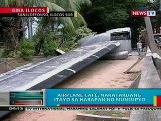 BP: Airplane cafe, nakatakdang itayo sa harapan ng munisipyo ng San Ildefonso, Ilocos Sur