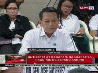 QRT:  Gutierrez at Gadapan, nagharap sa pagdinig ng senado kanina