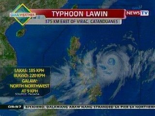 QRT: Weather Update as of 5:57 p.m. (Sept. 24, 2012)