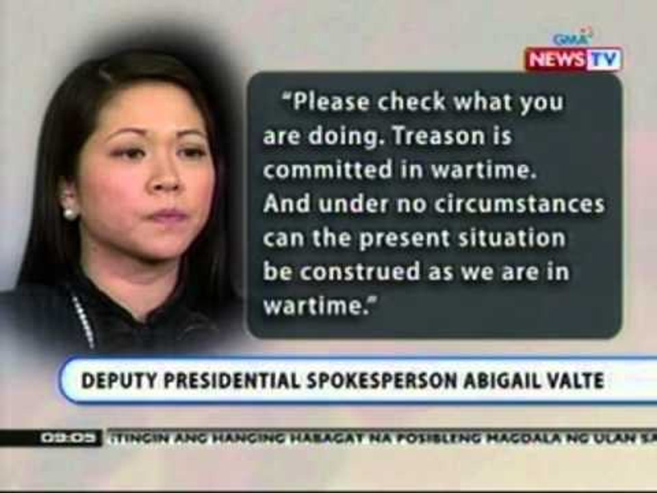 NTG: Atty. Lozano, inireklamo ng Treason sina PNoy at Sen. Trillanes